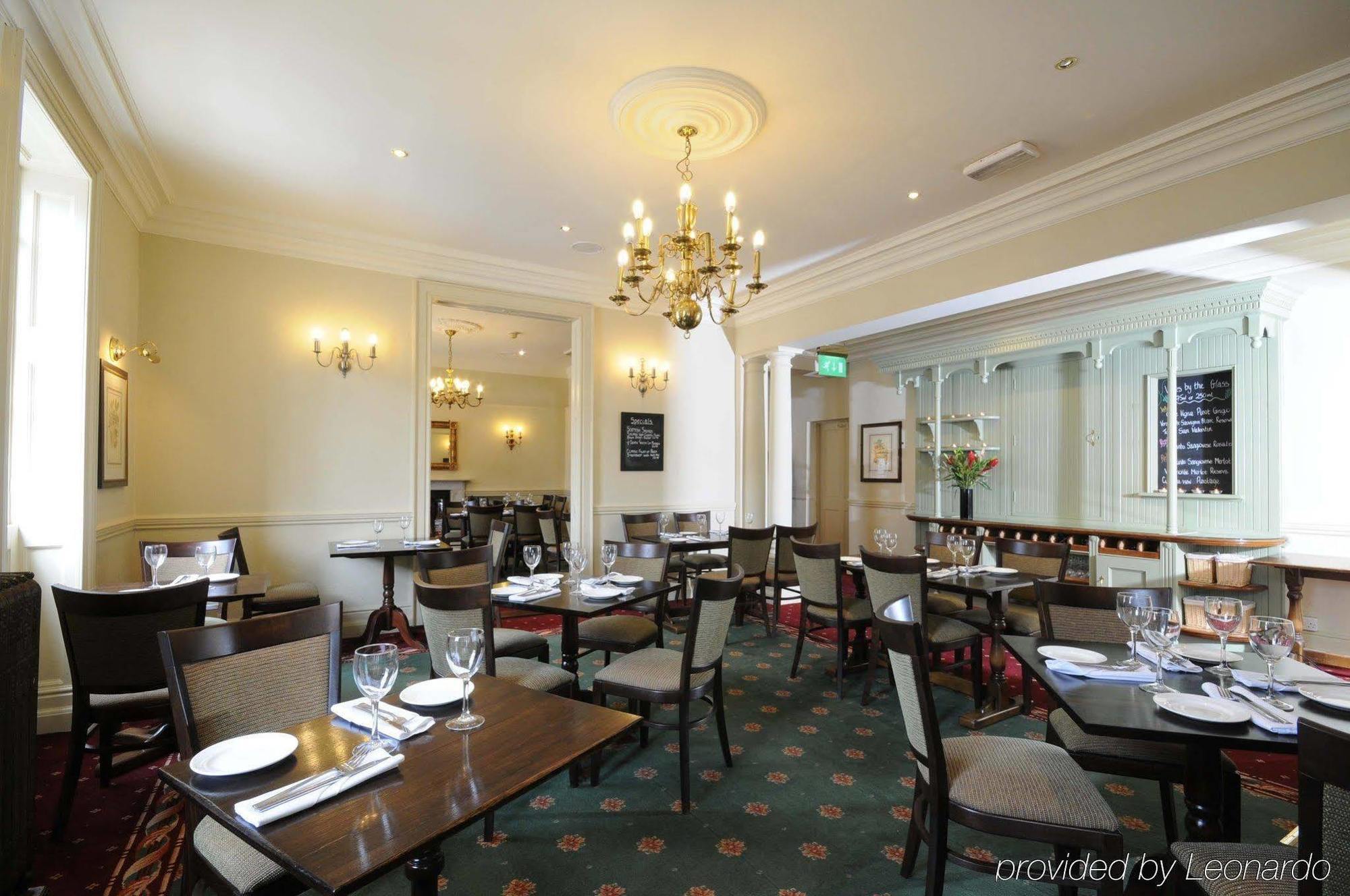 The Rutland Arms Hotel Newmarket  Étterem fotó